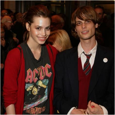 matthew gray gubler wife|The Real Life Partners Of The Cast Of Criminal Minds